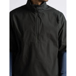 Cross Pine Windbreaker Golf Shirt - Black