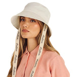 Malbon Women's Dena Bucket Hat - Vanilla
