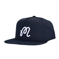 Malbon M Golf Snapback Cap - Navy