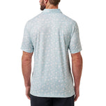 Travis Mathew Featherweight Cove Golf Polo Shirt - Azzurro
