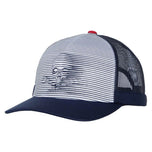 G/Fore Golf Cap Skull & T's Trucker Snapback - Twilight