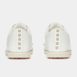 G/Fore Gallivanter Leather Stud Cap Cap Golf Shoes - Stone