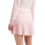 G/depan wanita Camo Silky Tech Nylon A -Line Golf Skort - Cameo