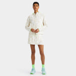 G/unahan ng kababaihan tonal floral wrap maverick 4 -way stretch skort - bato