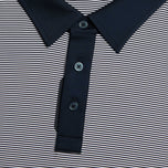 G/Feader Feeder Stripe Fine Tech Jersey Golf Polo Shirt - Twilight