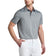 G/Fore Melange Ice Nylon Golf Polo Shirt - Charcoal Melange