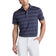 G/unahan multi stripe tech pique pagganap golf polo shirt - Takip -silim/lava
