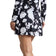 G/FORE Women's Blur Floral Print Tech Jersey Golf Skort - Onyx