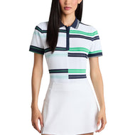 Baju Polo Golf Pique Tech Pique Garis Kejuruteraan Wanita G/Fore - Salji
