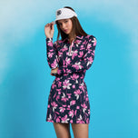 G/FORE Women Iris Silky Tech Nylon Golf Skort - Twilight