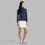 G/FORE Women Stretch Nylon 1/4 Zip Golf Pullover - Takip -silim