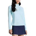 G/Fore Women's Silky Tech Nylon 1/4 Zip Golf Pullover  - Daybreak
