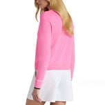 G/Fore Women's Happy G's Merino Wool Golf Sweater - Knockout Pink