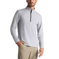 G/Fore menyikat Zip Quarter Golf Tech - Melange Kelabu Cahaya
