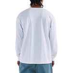 Malbon Gorse Long Sleeve Golf Tee - Puti