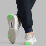 G/Fore Women's G.112 Leather Street Shoes - Snow/Nimbus