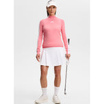 J.Lindeberg Women's Adia Knitted Golf Sweater - Flamingo Plume