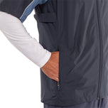 Jaket Golf Lengan Pendek Galvin Green Air - Tentera Laut/Moonlight Blue