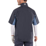 Jaket Golf Lengan Pendek Galvin Green Air - Tentera Laut/Moonlight Blue