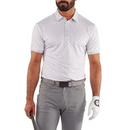 Galvin Green Maxwell Golf Shirt - Cool Grey/Puti