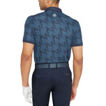 Galvin Green Miles Baju Polo Golf Breathable - Moonlight Blue/Navy
