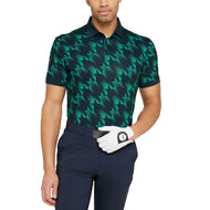 Galvin Green Miles Breathable Golf Polo Shirt - Navy/Golf Green