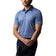 Glenmuir Gullane Prestasi Polo Golf Shirt - Light Grey/ Navy