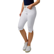 Seluar Capri Performance Golf Capri Performance Glenmuir Wanita - Putih