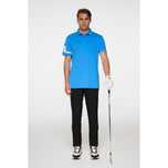 J.Lindeberg Heath Regular Fit Golf Polo Shirt - Sonic Blue