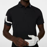 J.Lindeberg Heath Polo Golf Fit Regular - Hitam