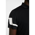 J.Lindeberg Heath Polo Golf Fit Regular - Hitam