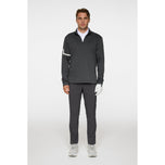 J.Lindeberg Heath Strike Golf Mid-Layer - Asphalt/Black Melange