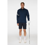 J.Lindeberg Heath Strike Golf Mid-Layer - Navy Melange