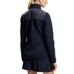 J.Lindeberg Women's Holma Quilt Hybrid Golf Jacket - JL Navy