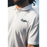 Huffer Ballsy Pique Golf Polo Shirt - kapur