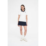 Huffer Women's Birdie Golf Polo Shirt - kapur/tentera laut
