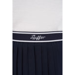 Huffer Women Birdie Pleated Golf Skort - Navy