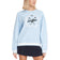 Huffer Women’s Legacy Club Relax Crew Neck Pullover - Ice Blue