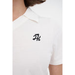 Huffer Women's Tech Birdie Golf Polo Shirt - Chalk
