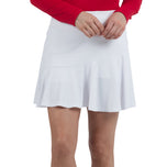 IBKUL Women's Flounce 16.5 "Golf Skort - Putih