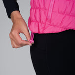 IBKUL Women's Solid Golf Vest - Hot Pink