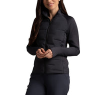 IBKUL Women's Solid Hybrid Puff Golf Jacket - Uling