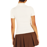 Kemeja Golf Isabella Mockneck Malbon Wanita - Kanvas