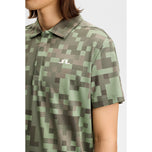 J.Lindeberg Dario Tour 印花高尔夫 Polo 衫 - Tour 26 色调绿色