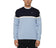J.Lindeberg Emrik Block Knitted Golf Sweater - Forget-Me-Not