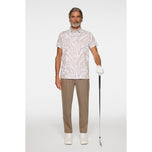 J.Lindeberg George Print Golf Polo Shirt - Scribble String