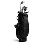 J.Lindeberg Printed Play Stand Golf Bag - Tour Geo ToLeal Black