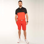J.Lindeberg Timothy Regular Fit Golf Polo Shirt - Black