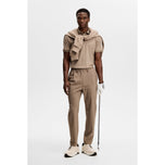 J.Lindeberg Tour Tech Regular Fit Golf Polo Shirt - Brindle