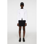 J.Lindeberg Women Anna Knitted Zip Golf Sweater - Puti